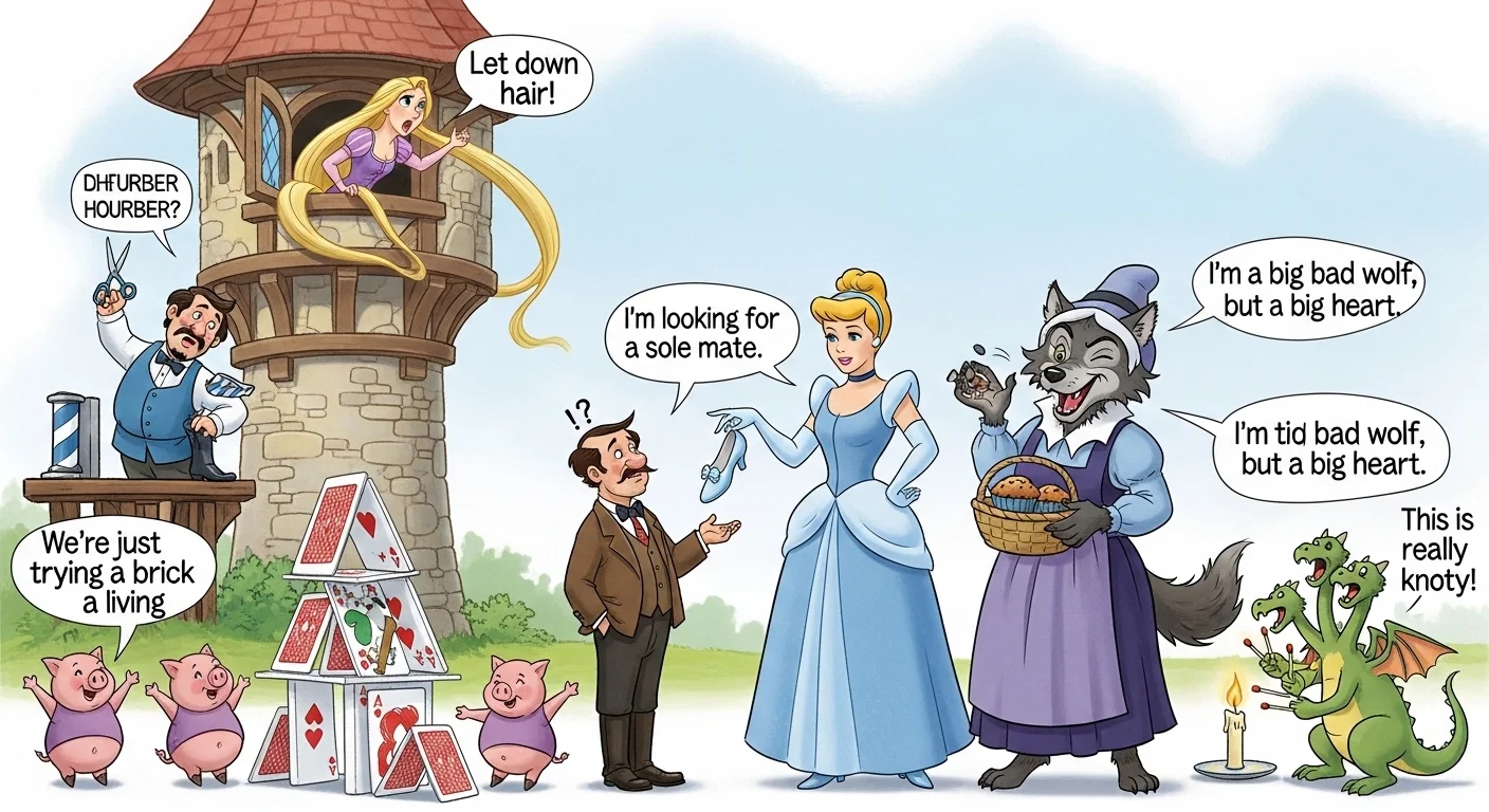 Fresh Fairy Tale Puns You Haven’t Seen Before