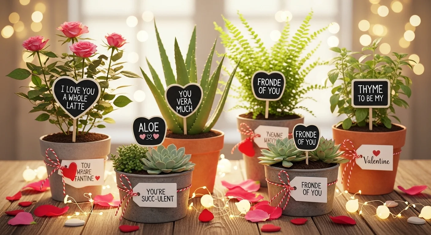 Best Short Valentines Plant Wordplay Everyone Will Love