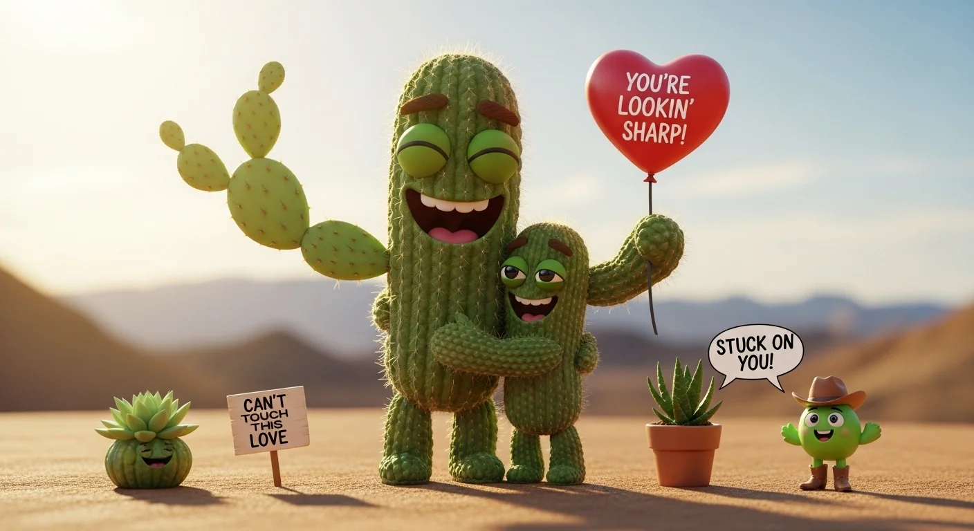 Fresh Cactus Love Puns You Haven’t Seen Before