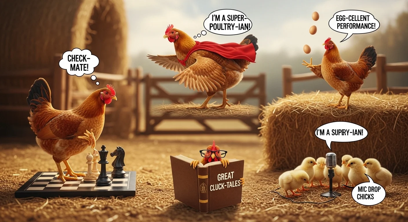 Fresh Chicken Puns You Haven’t Seen Before