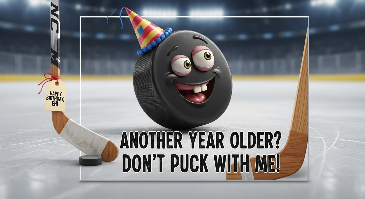 Fresh Hockey Birthday Puns You Haven’t Seen Before