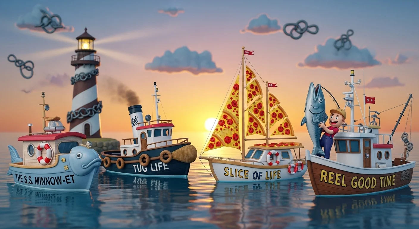 Funny Boat Names Perfect for Instagram Captions