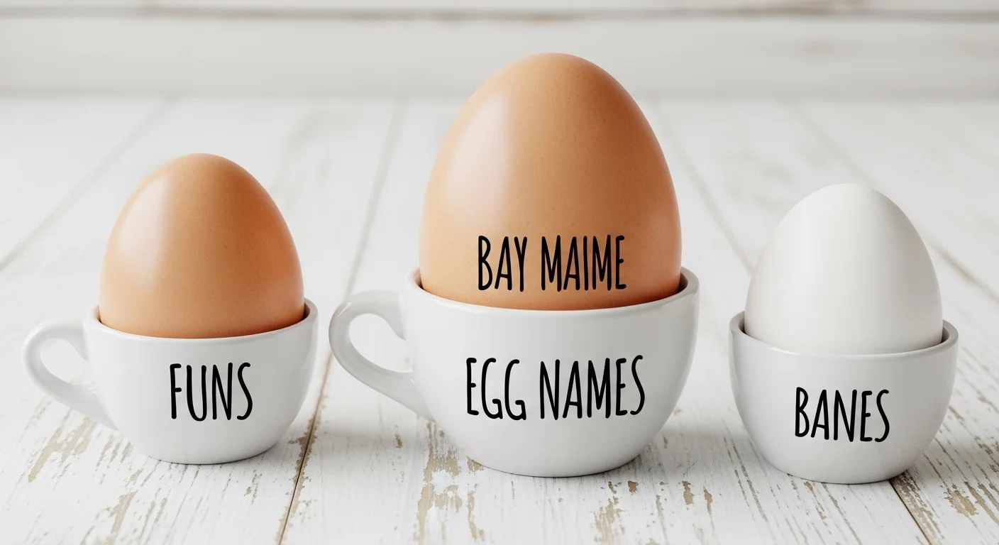 Quick & Easy Egg One-Liner Names for Instant Fun