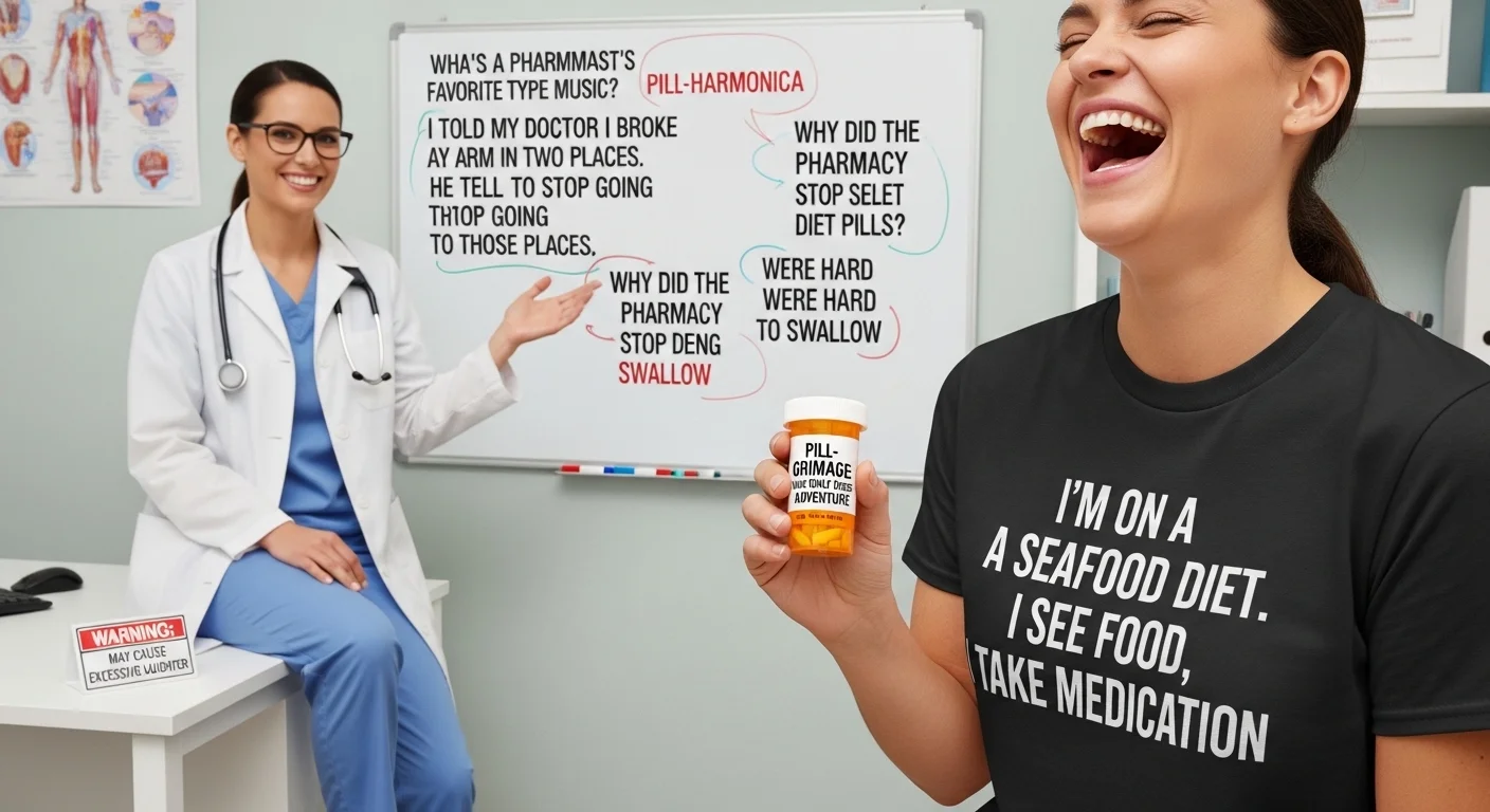 Social Media Medication Puns 📲