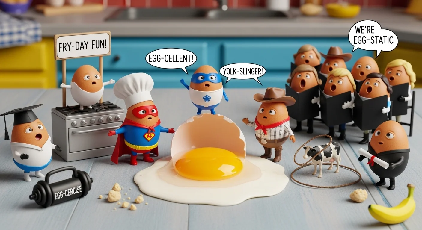 The Ultimate List of LOL-Worthy Egg Jokes