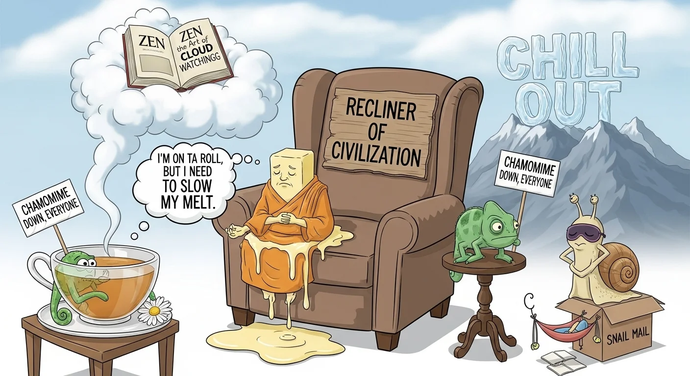Trendy Relax Wordplay Perfect for Social Media