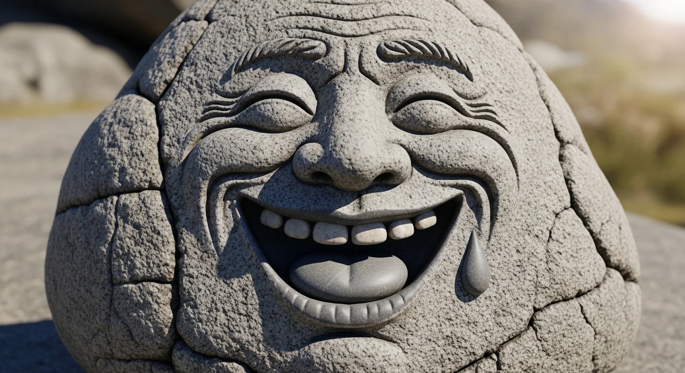 Trendy Rock Wordplay Perfect for Social Media