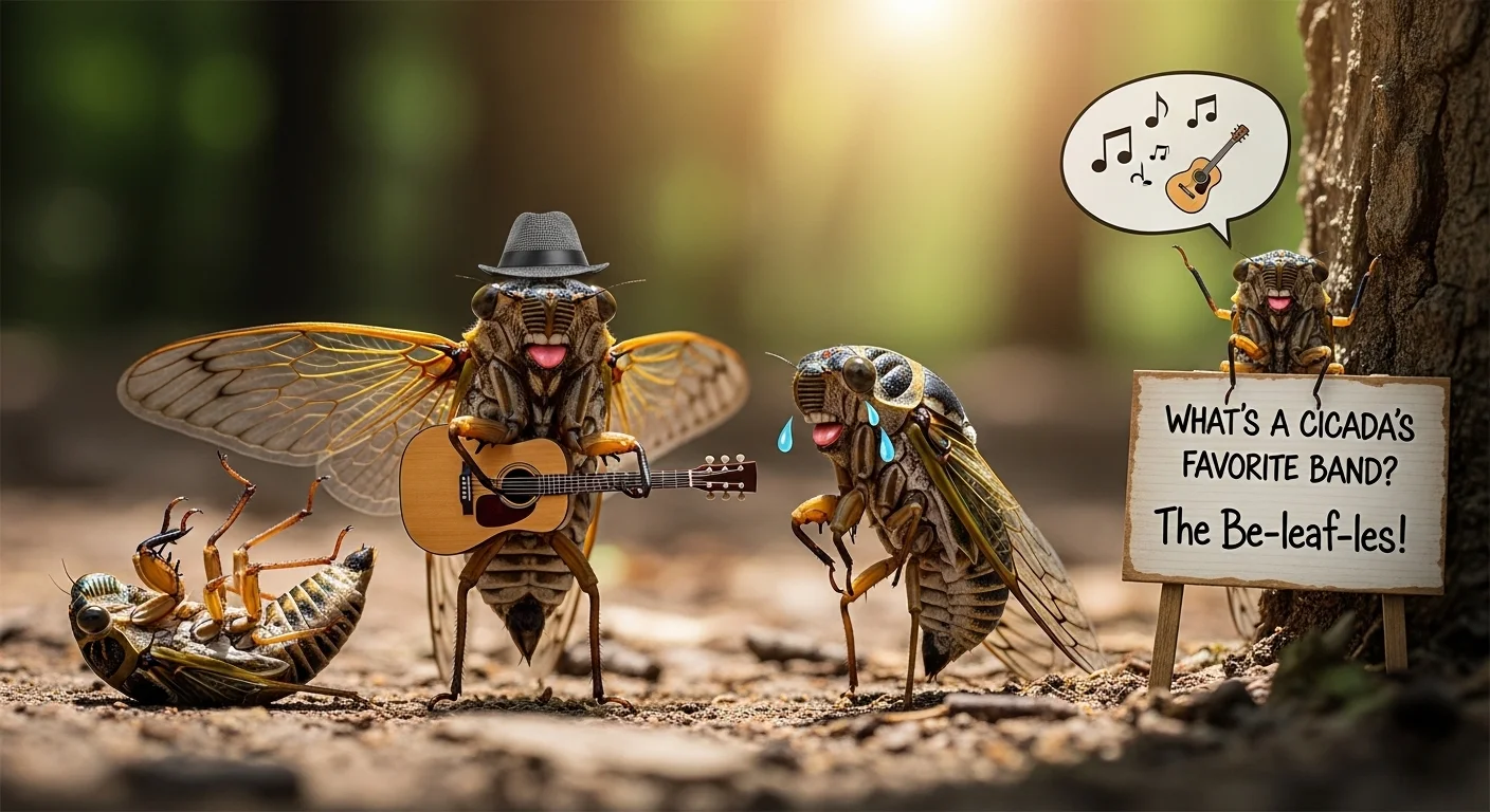 Why These Cicada Puns Actually Work