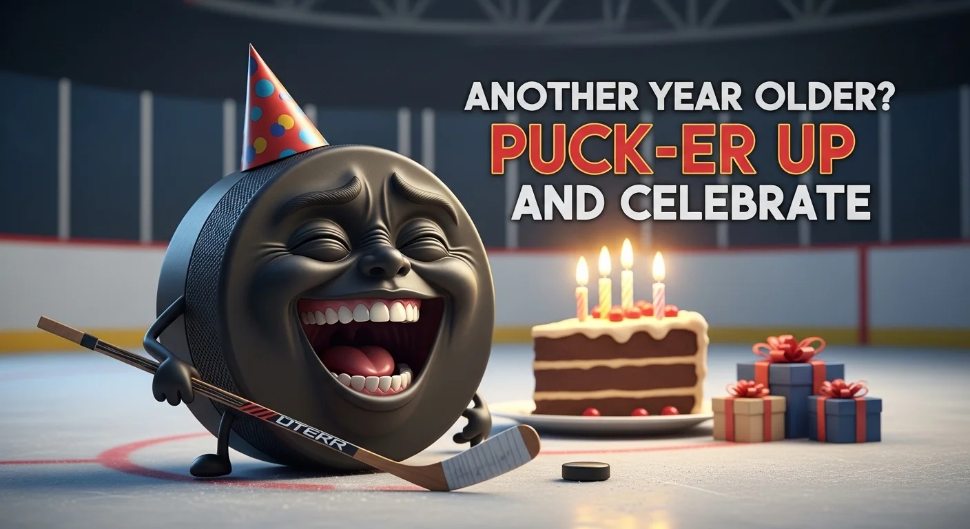 Why These Hockey Birthday Puns Actually Work