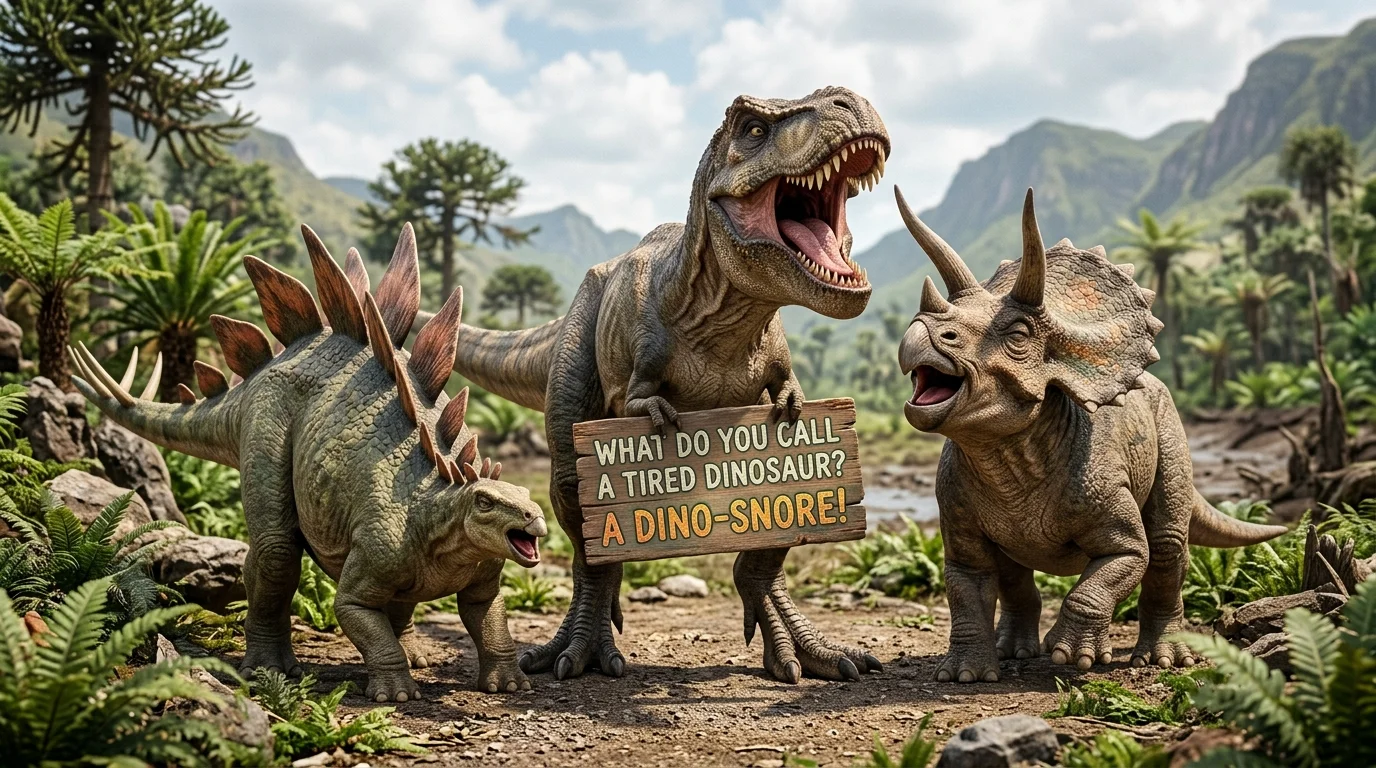 Fresh Dinosaur Puns You Haven’t Seen Before