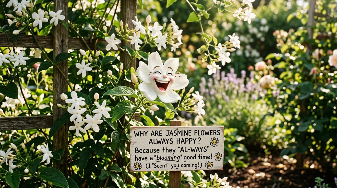 Fresh Jasmine Puns You Havenāt Seen Before