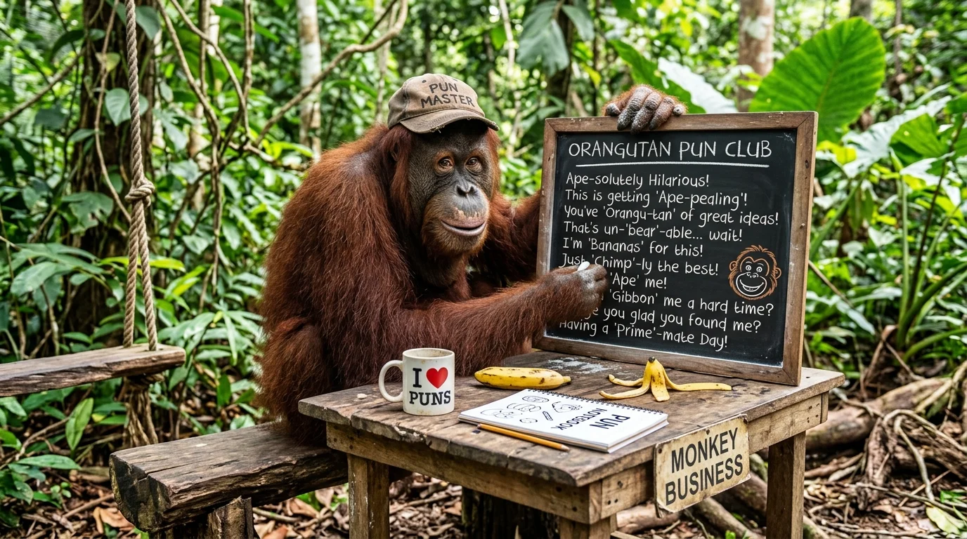 Fresh Orangutan Puns You Haven’t Seen Before