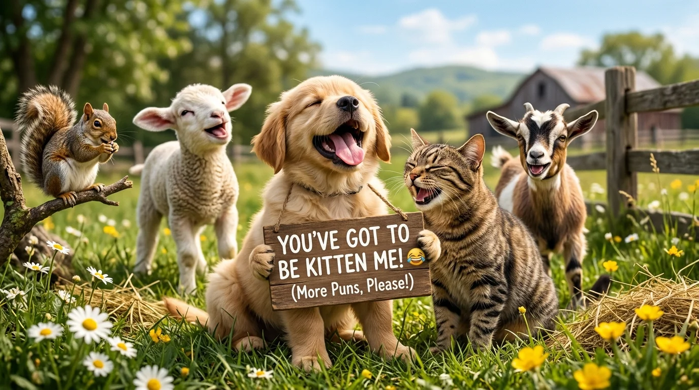 Quick & Easy Encouraging Animal One-Liners