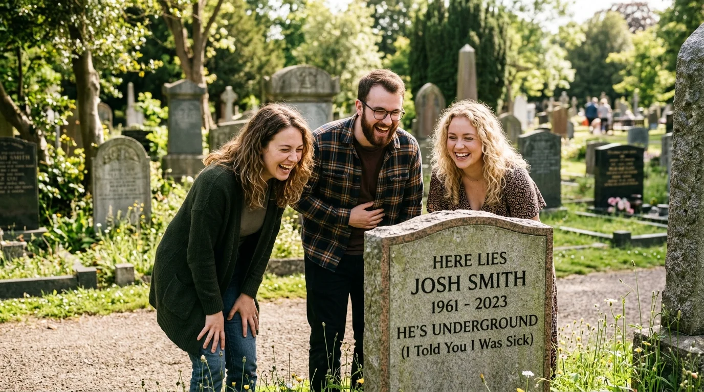 Quick & Easy Grave One-Liners for Instant Fun