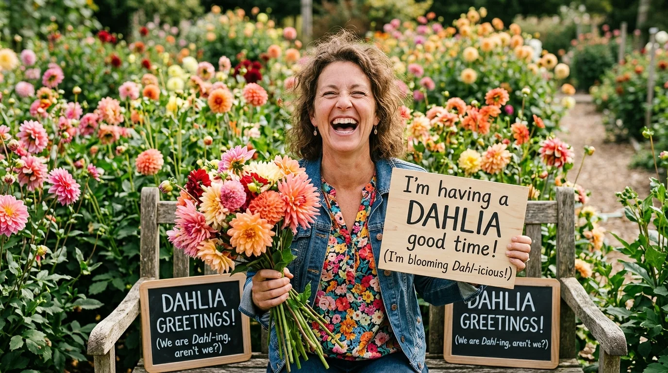 The Ultimate List of LOL-Worthy Dahlia Jokes