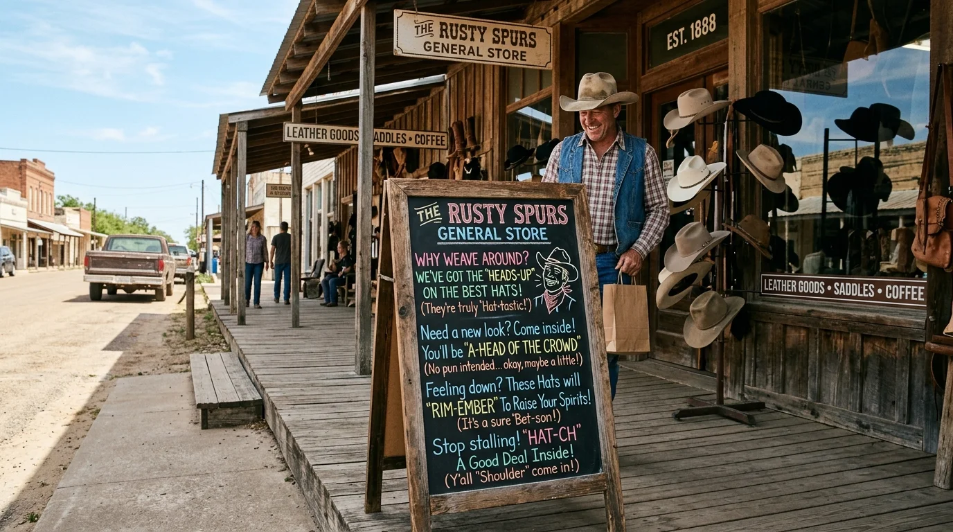 Top 12 Hilarious Cowboy Hat Puns to Make You Laugh