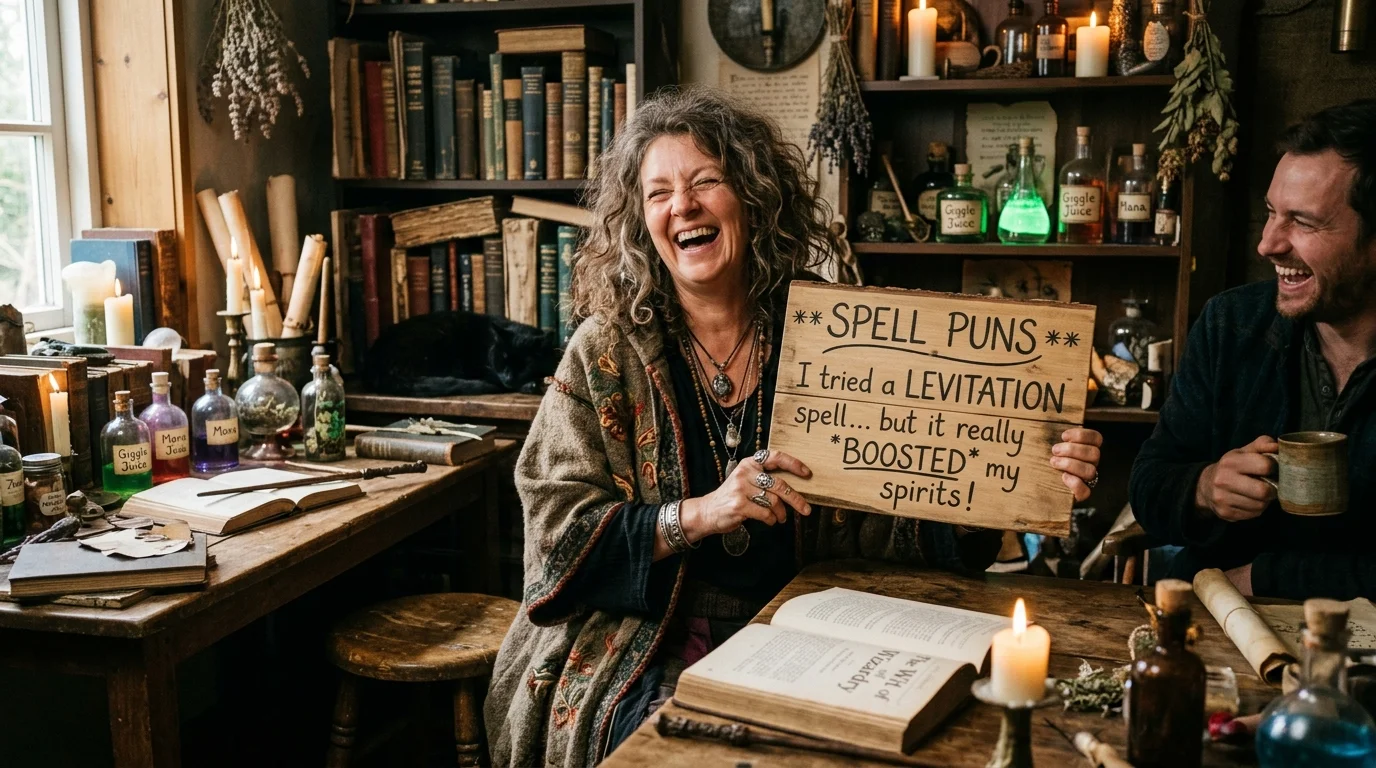 Top 12 Hilarious Spell Puns to Make You Laugh