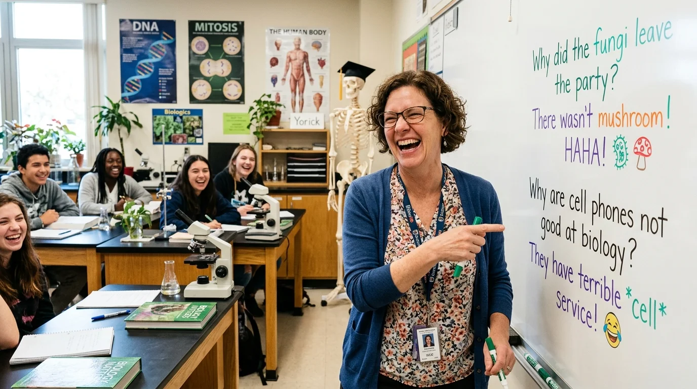 Trendy Biology Wordplay Perfect for Social Media