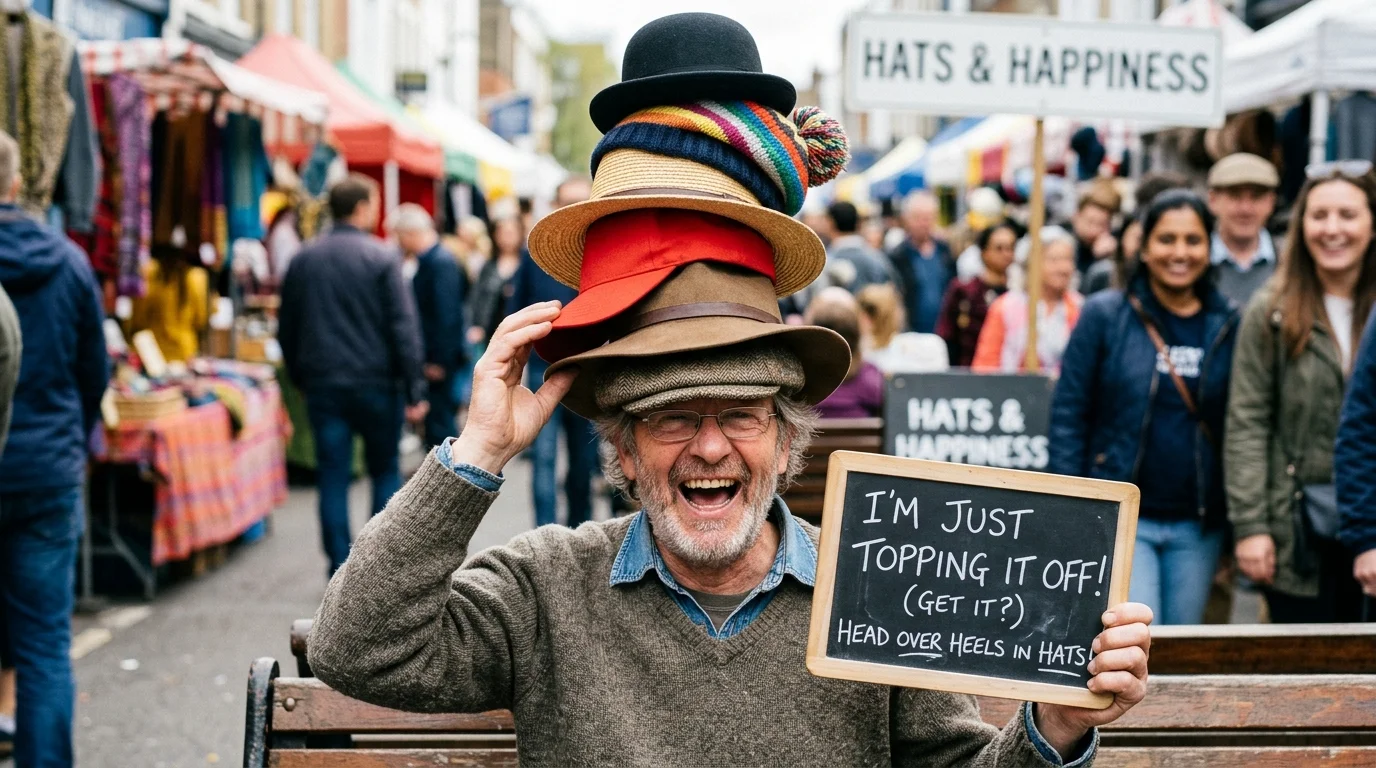😂 Funny Hat Jokes Perfect for Instagram Captions