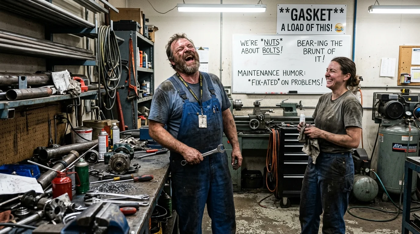 😂 Funny Maintenance Jokes Perfect for Instagram Captions