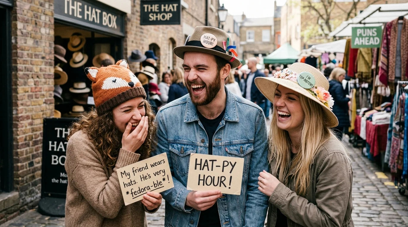 😄 Shareable Hat Puns for Any Mood or Occasion