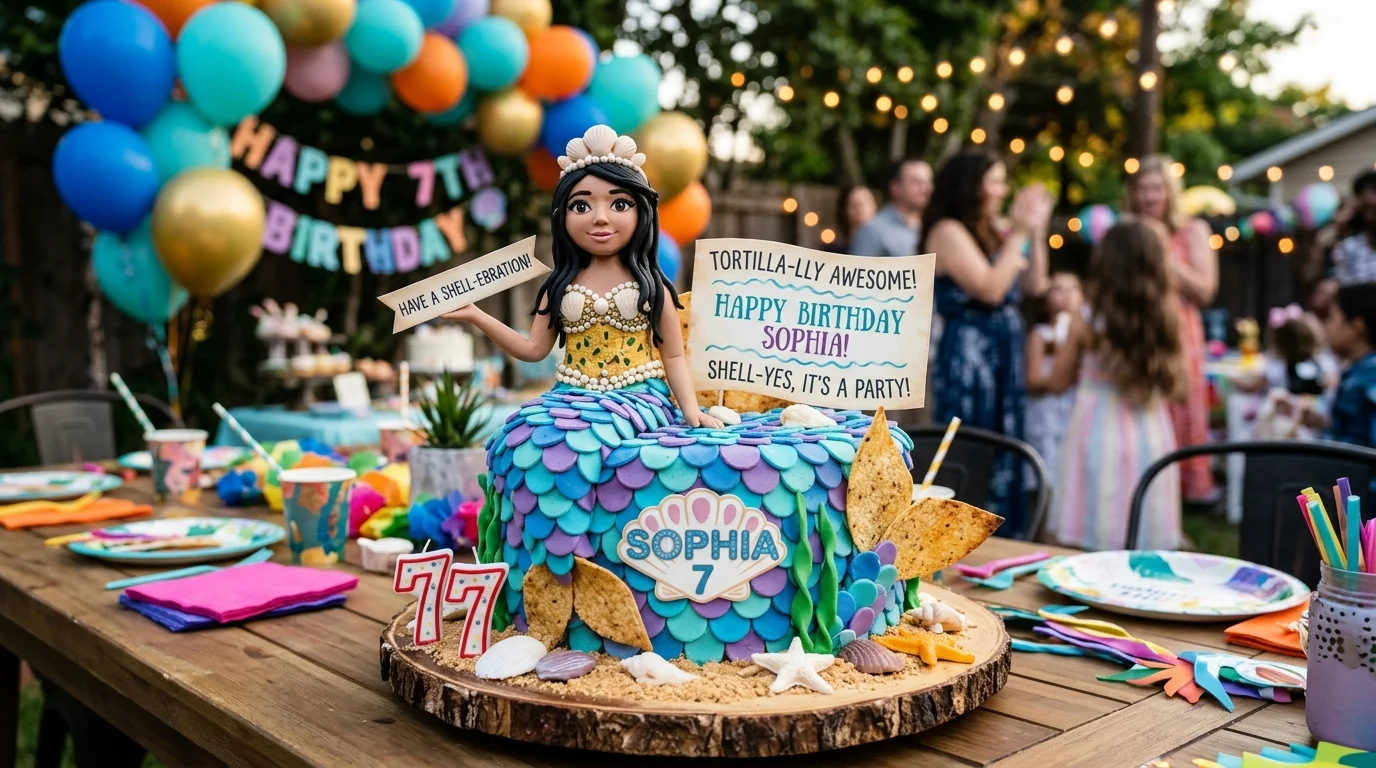 Quick & Easy Mermaid Birthday One-Liners