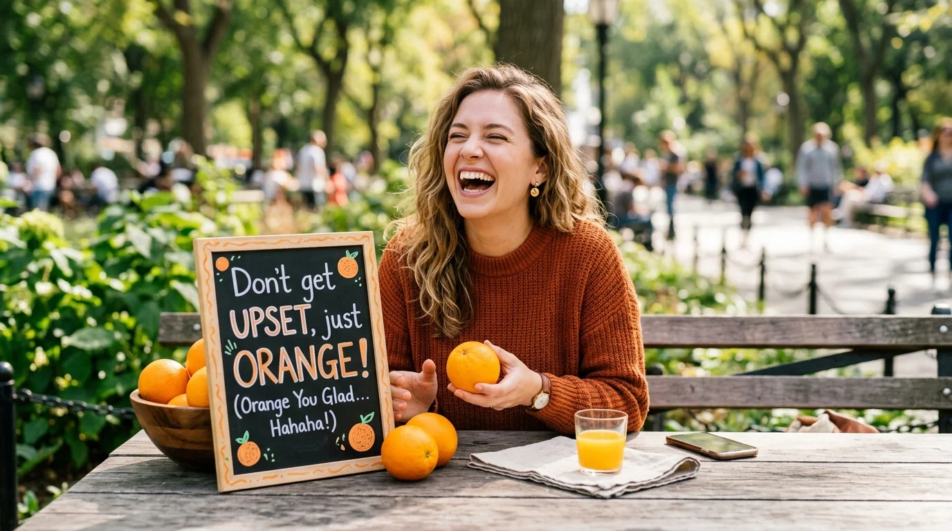 🍊 Best Orange Puns for Instagram Captions