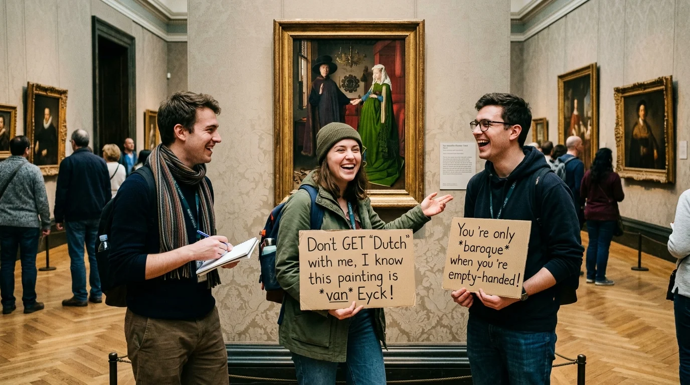 🎨 Fresh Art History Puns You Haven’t Seen Before