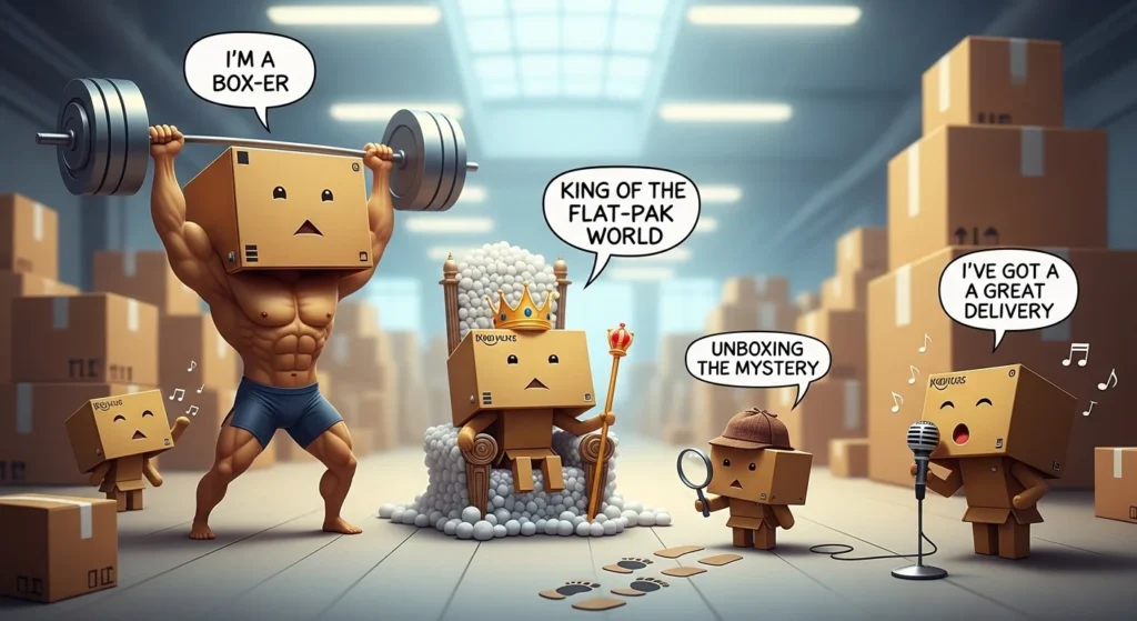 puns about boxes