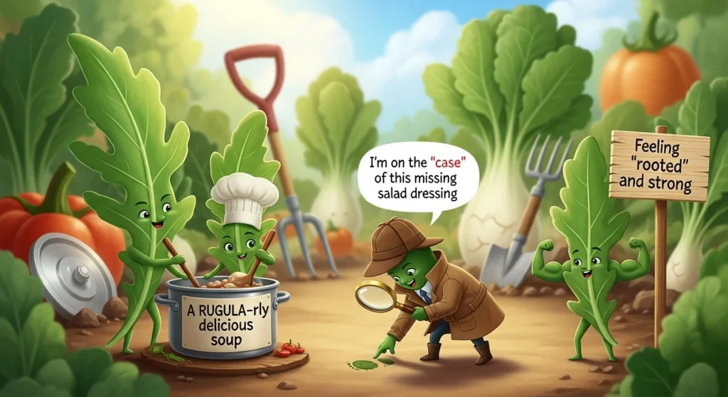 arugula puns
