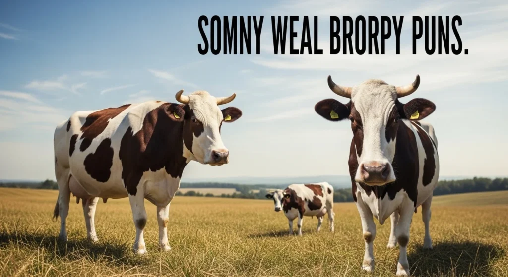 bovine puns
