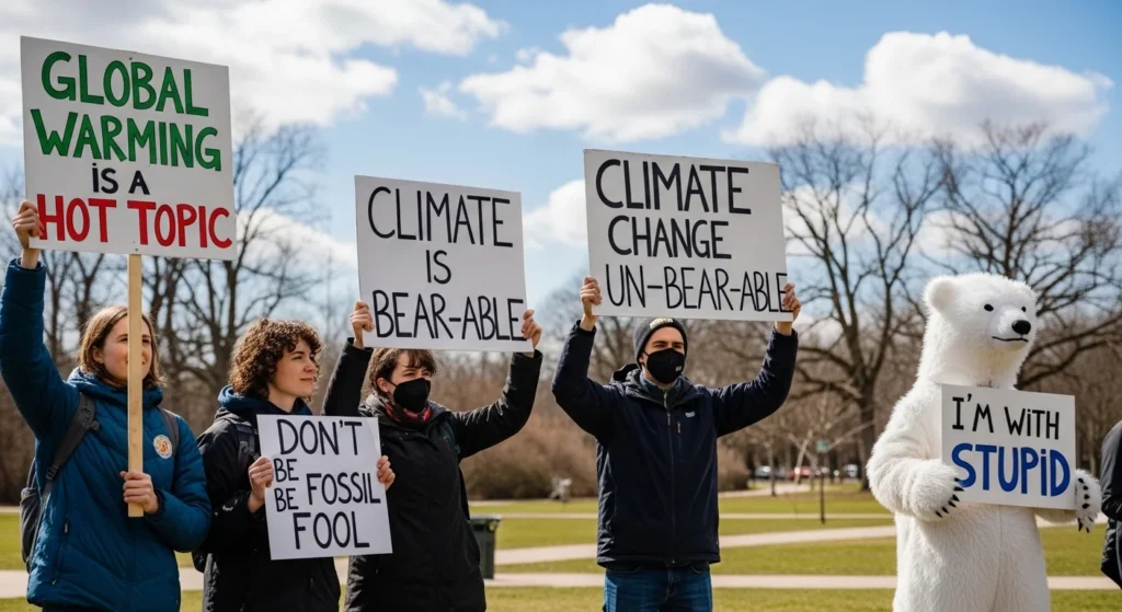climate change puns