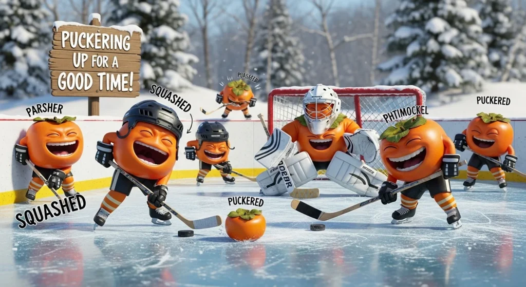 persimmon puns