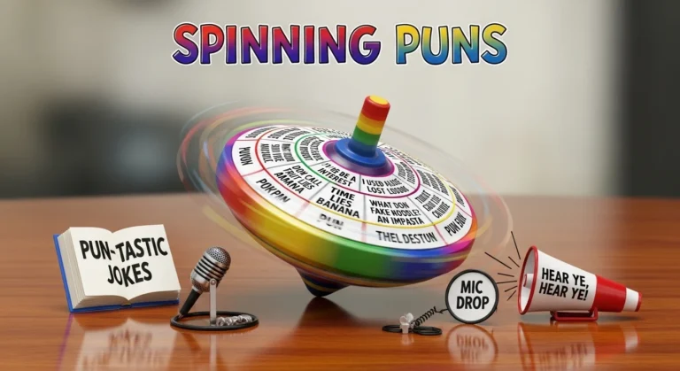 spinning puns