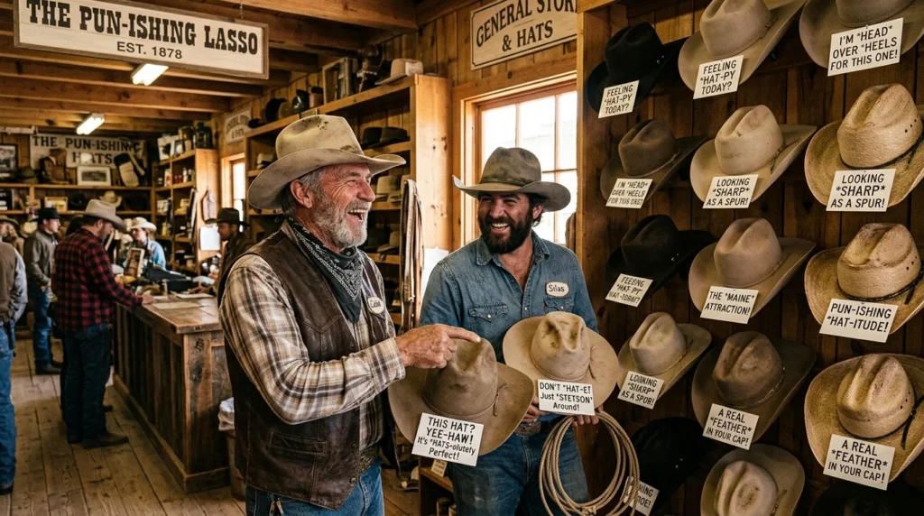 cowboy hat puns