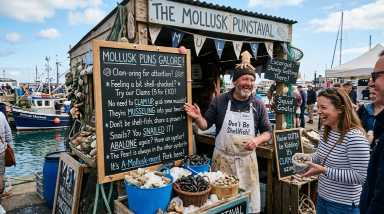 205+ Funny Mollusk Puns & Jokes That Are Shell-arious 🐚😂