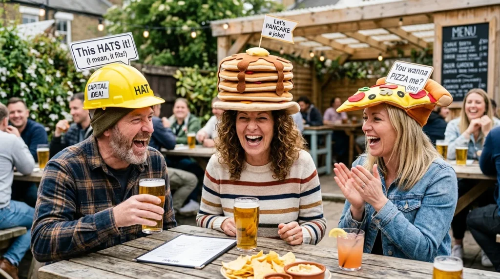 puns about hats
