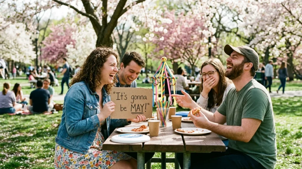 puns about may