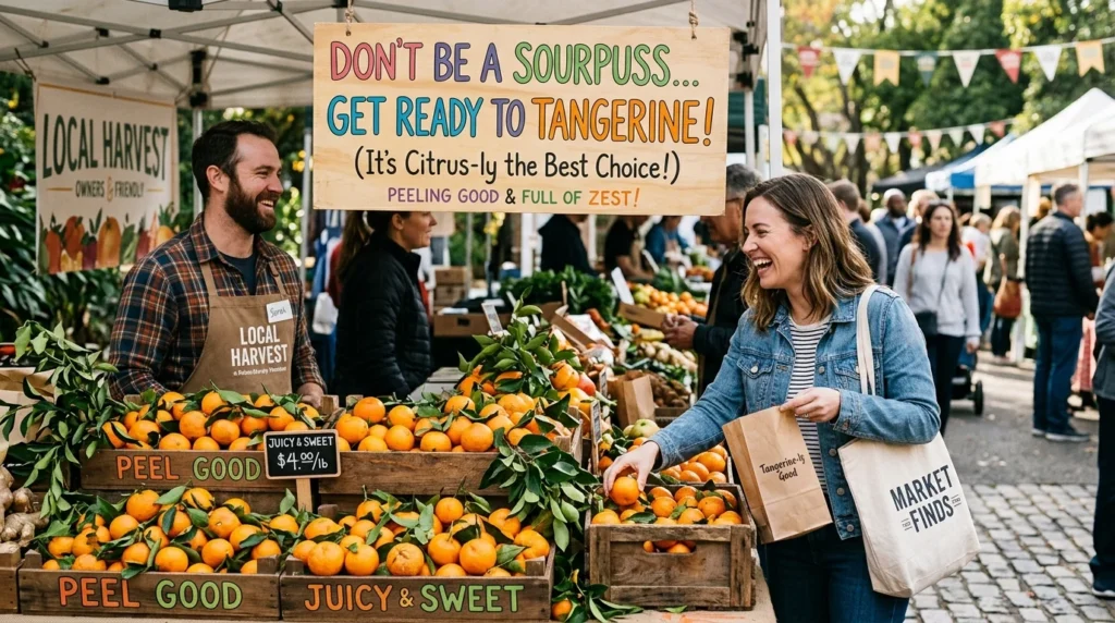 tangerine puns