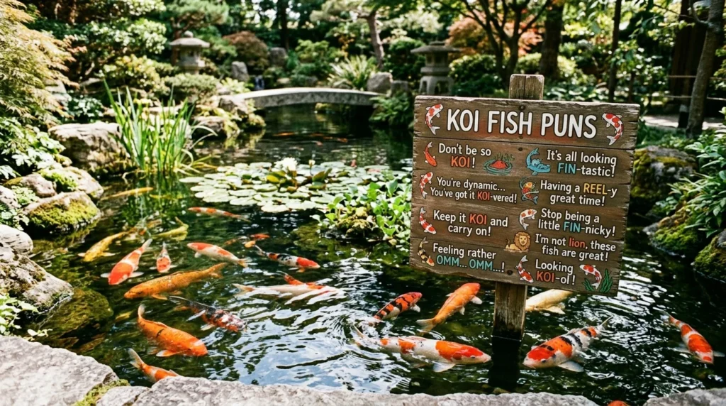 koi fish puns