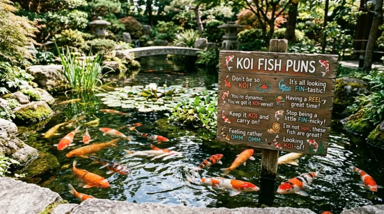 koi fish puns