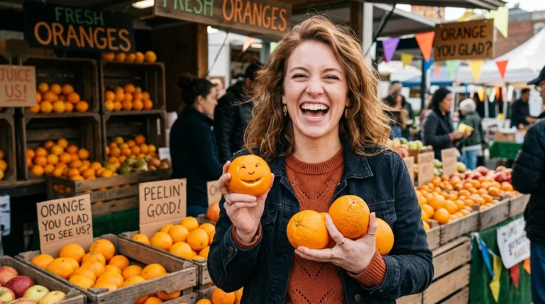 orange puns for instagram